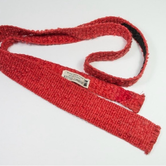 EUC vintage hand loomed tie - Picture 3 of 8